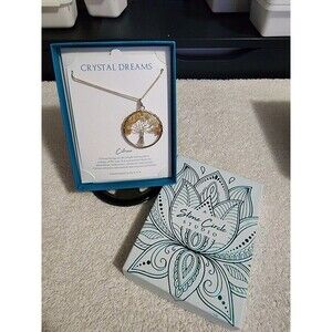NEW Stone Circle Studio Citrine Tree of Life Necklace